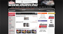Desktop Screenshot of hirdetotabla.duen.hu